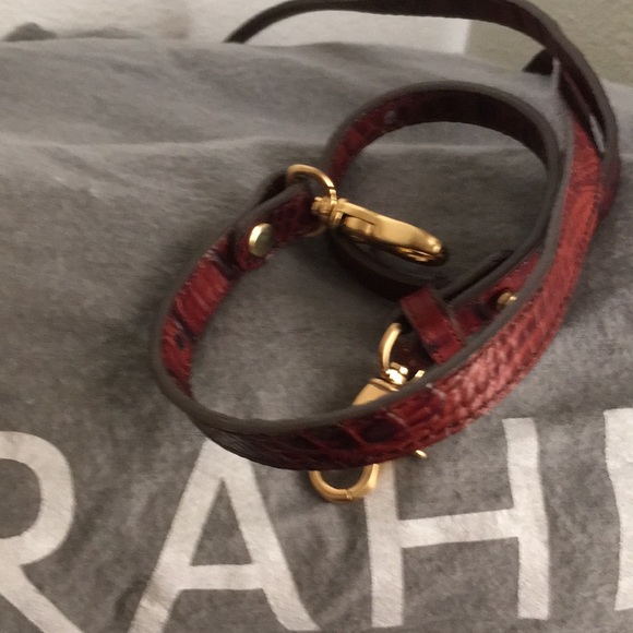 Final sale New Brahmin Large Duxbury Satchel pecan Melbourne bag - Picture 9 of 11